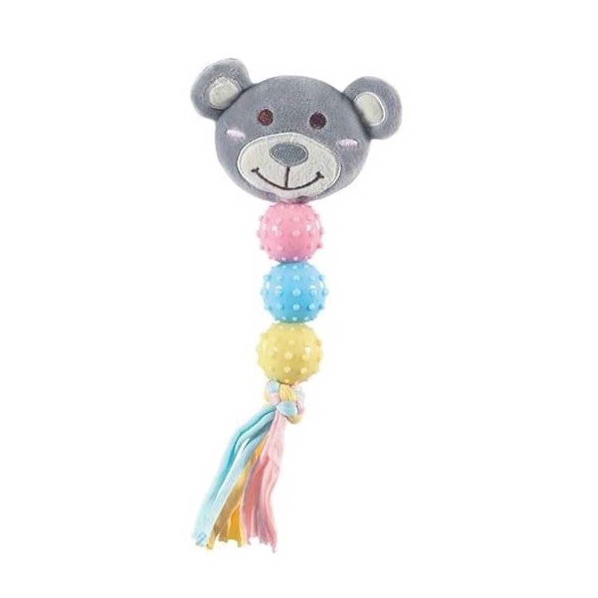 Thomas Teddy plysj med gummiballer