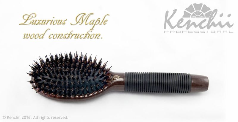 KENCHII - Boar Nylon Brush Small