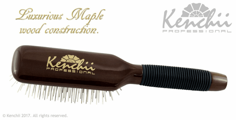 KENCHII - Metal Pin Oblong Brush