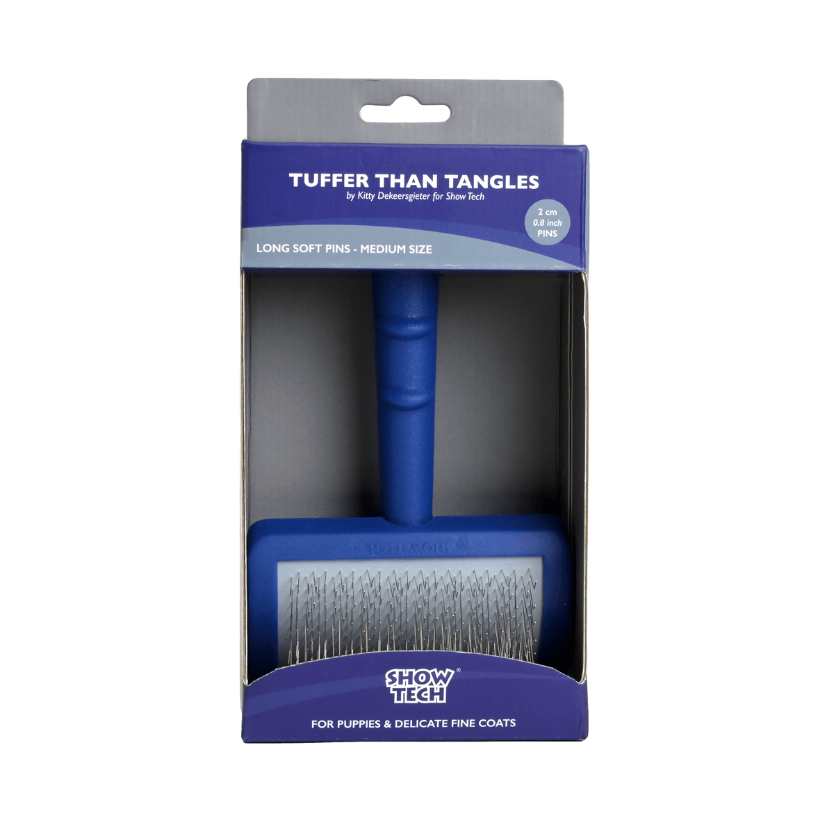 Show Tech Tuffer Than Tangles Long Soft Pin Medium karde