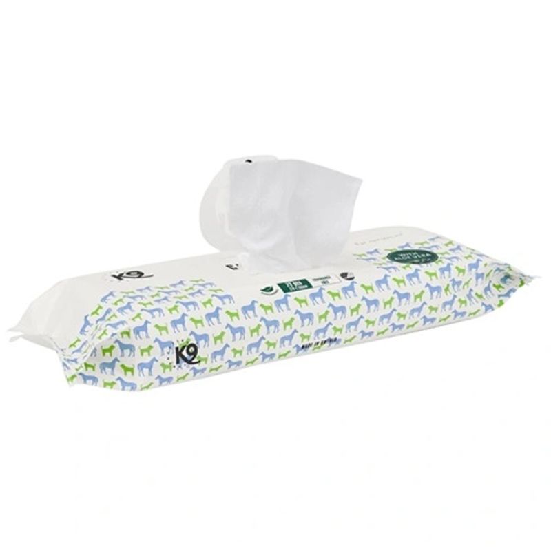 K9 Animal Care Wipes våtservietter 72-pkn